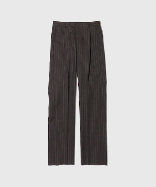 ADAM ET ROPE'(アダムエロペ)の「【BIBOJA/ビボヤ】1 Pleats Straight(スラックス・メンズ・チャコール・38/40/42)」の3枚目の写真