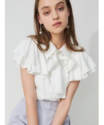 MERCURYDUO | 【To/】3WAYラッフルブラウス(シャツ/ブラウス)