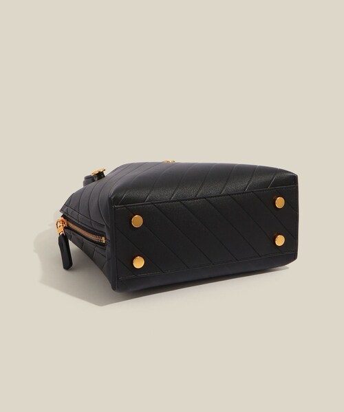 ROPE'（ロペ）の「【E'POR】【数量限定】 Y BAG Mini Emboss【超軽量】（ハンドバッグ・レディース・ブラック/ベージュ・F）」の14枚目の写真