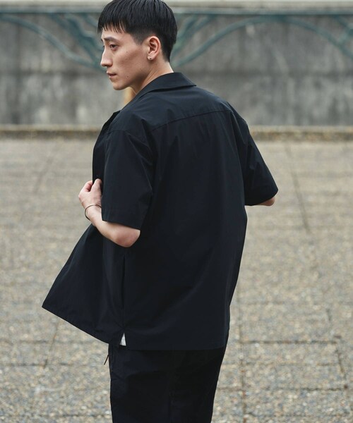URBAN RESEARCH ROSSO（アーバンリサーチロッソ）の「『セットアップ対応』『XLサイズあり』クールキープショートスリーブシャツ（シャツ/ブラウス・メンズ・BEIGE/BLACK/NAVY/LIGHT GRAY・S/M/L/XL）」の11枚目の写真