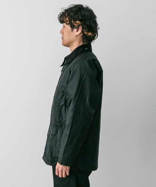 URBAN RESEARCH DOORS(アーバンリサーチドアーズ)の「BEDALE WAX JACKET(テーラードジャケット・メンズ・SAGE/BLACK・36/38/40)」の5枚目の写真