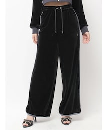 EATME | 【SETUP着用可】バイカラーベロアラインパンツ(その他パンツ)