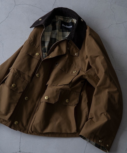 ADAM ET ROPE'(アダムエロペ)の「《別注》【Barbour/バブアー】EX 4POCKET SHORT BLOUSON(その他アウター・メンズ・キャメル/カーキ・34/36/38/40/42)」の9枚目の写真