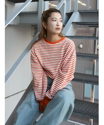 Ungrid | 【WEB限定】スリーブボリュームワッフルロングスリーブTee(Tシャツ/カットソー)