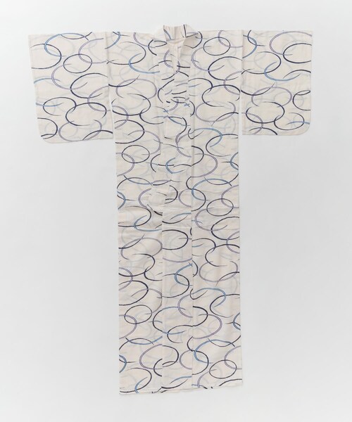 URBAN RESEARCH ROSSO（アーバンリサーチロッソ）の「浴衣 水紋（着物・メンズ・オフホワイト・FREE）」の8枚目の写真