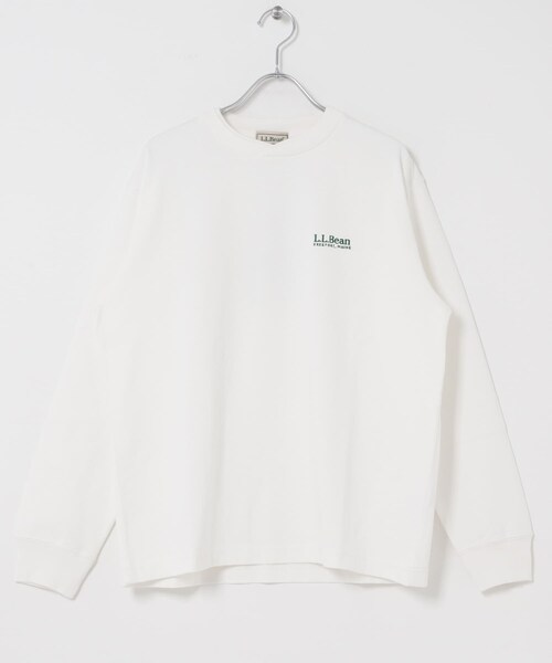 URBAN RESEARCH DOORS(アーバンリサーチドアーズ)の「L.L.Bean JAPAN EDITION LONGSLEEVET-SHIRTS(Tシャツ/カットソー・レディース・WHITE/BIRCH/GREY/SAX/RED/NAVY・M)」の12枚目の写真