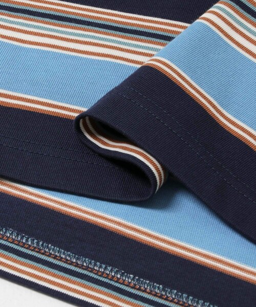 URBAN RESEARCH Sonny Label（アーバンリサーチサニーレーベル）の「OOPS　接触冷感ボーダーポロシャツ（ポロシャツ・メンズ・IVORY/NAVY・M/L/XL）」の11枚目の写真