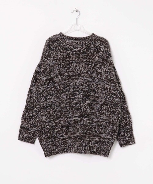 LAATO（ラート）の「MIX YARN CREW NECK KNIT（ニット/セーター・レディース・スターリースカイ/クラウディスカイ/フローズンスカイ・FREE）」の10枚目の写真