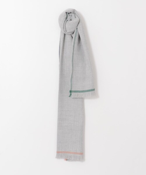 KBF（ケイビーエフ）の「フレームラインストール（ストール/ショール・レディース・BEIGE/YELLOW/GRAY・One/one）」の5枚目の写真