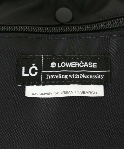 URBAN RESEARCH（アーバンリサーチ）の「『別注』LOWERCASE×URBS　パッカブルバックボストン（ボストンバッグ・メンズ・BLACK・FREE）」の11枚目の写真