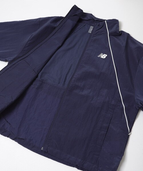 URBAN RESEARCH（アーバンリサーチ）の「NEW BALANCE　スポーツレガシージャケット（テーラードジャケット・レディース・NBネイビー・M）」の5枚目の写真