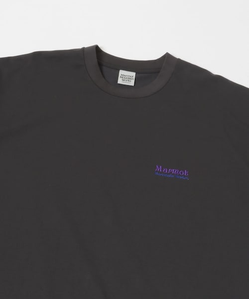 URBAN RESEARCH DOORS(アーバンリサーチドアーズ)の「『別注』Marmot×DOORS MMW Short-Sleeve T-shirts(Tシャツ/カットソー・メンズ・HZ.GRAY/D.BROWN/BLACK・M/L/XL)」の4枚目の写真