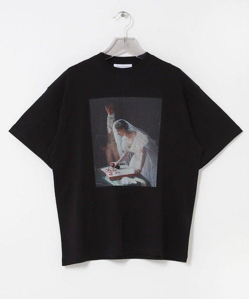 URBAN RESEARCH(アーバンリサーチ)の「THE WEDDING LADY T-SHIRTS(Tシャツ/カットソー・メンズ・WHITE/BLACK・M/L/XL/XXL)」の2枚目の写真
