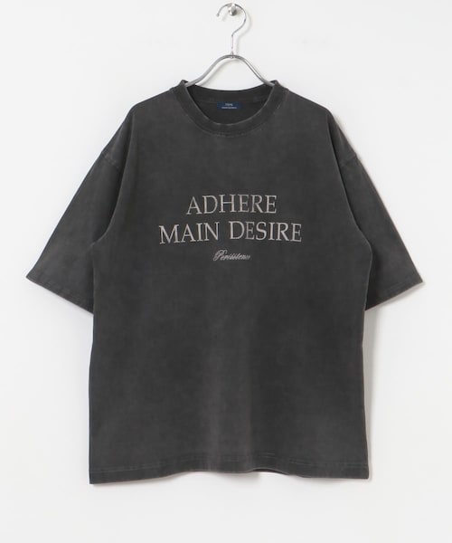 ITEMS URBANRESEARCH(アイテムズ アーバンリサーチ)の「パウダー加工 天竺半袖Tシャツ(Tシャツ/カットソー・メンズ・American/Lettered/Embroidery・M/L)」の2枚目の写真