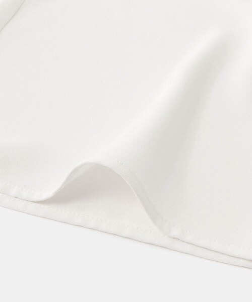 ROPE' PICNIC（ロペピクニック）の「【KIDS/キッズ】丸衿ブラウス/セレモニー対応（シャツ/ブラウス・キッズ・ホワイト・110/120/130/140/150）」の15枚目の写真