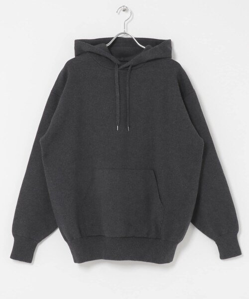URBAN RESEARCH DOORS(アーバンリサーチドアーズ)の「CottonCashmere KnitHoodie(パーカー・メンズ・CHARCOAL/ORANGE・M/L)」の5枚目の写真