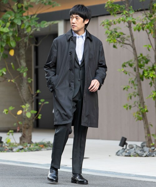 URBAN RESEARCH DOORS（アーバンリサーチドアーズ）の「LIFE STYLE TAILOR　3WAYコンフォータブルコート（ダウンジャケット/コート・メンズ・BLACK/NAVY・M/L）」の9枚目の写真