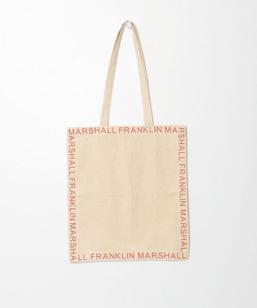 ITEMS URBANRESEARCH（アイテムズ アーバンリサーチ）の「F&M スクエアトート（トートバッグ・レディース・RED/BLK/OFF/PPL・-）」の7枚目の写真