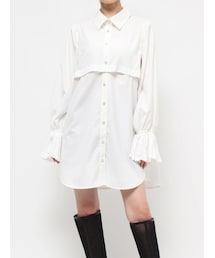 dazzlin | 2WAYショートミニシャツワンピース(ワンピース)