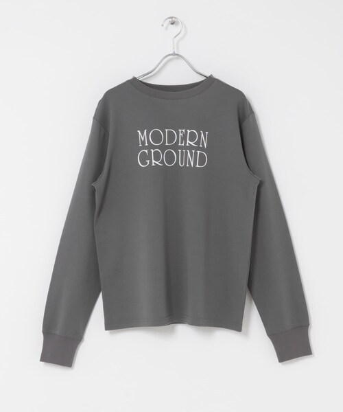 ITEMS URBANRESEARCH（アイテムズ アーバンリサーチ）の「ロゴプリントロンTシャツ（Tシャツ/カットソー・レディース・ＷＨＴ/ＣＨＡ/Ｌ.ＢＥＧ・Free）」の7枚目の写真