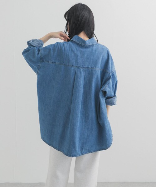 URBAN RESEARCH DOORS(アーバンリサーチドアーズ)の「『別注』Lee×DOORS COWBOY SHIRTS(シャツ/ブラウス・レディース・BLUE/NAVY・One)」の22枚目の写真