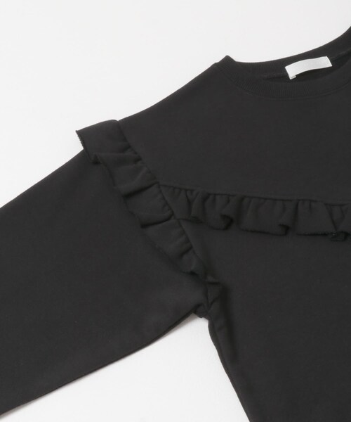 SENSE OF PLACE by URBAN RESEARCH（センスオブプレイスバイアーバンリサーチ）の「フリルカットワンピース（ワンピース・レディース・BLACK/GRAY/Y.BEIGE・COMPACT/One）」の11枚目の写真