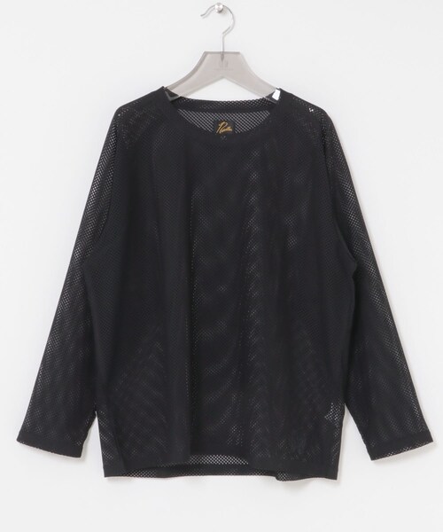 URBAN RESEARCH(アーバンリサーチ)の「Needles LONG-SLEEVE U-NECK LACE T-SHIRTS(Tシャツ/カットソー・メンズ・GREY/EGGPLANT/BLACK・S/M)」の6枚目の写真