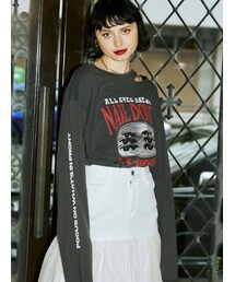 jouetie | ダメージグランジロンT(Tシャツ/カットソー)