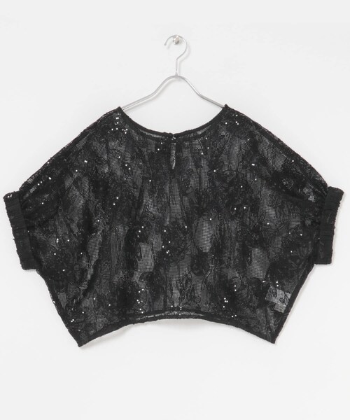 URBAN RESEARCH ROSSO（アーバンリサーチロッソ）の「TORRAZZO DONNA　Botanical pattern spangle blouse（シャツ/ブラウス・レディース・BLACK/IVORY・FREE）」の15枚目の写真