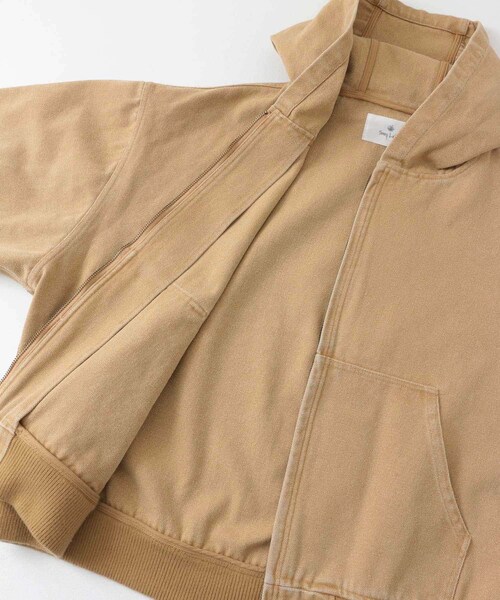 URBAN RESEARCH Sonny Label（アーバンリサーチサニーレーベル）の「ダックフーデッドショートブルゾン（ブルゾン・メンズ・キャメル/ブラック・M/L）」の21枚目の写真