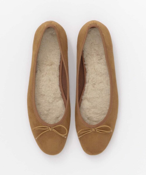 URBAN RESEARCH Sonny Label（アーバンリサーチサニーレーベル）の「2WAYインソールファーバレーシューズ∴（バレエシューズ・レディース・キャメル/ブラック/モカ・36/37/38）」の19枚目の写真