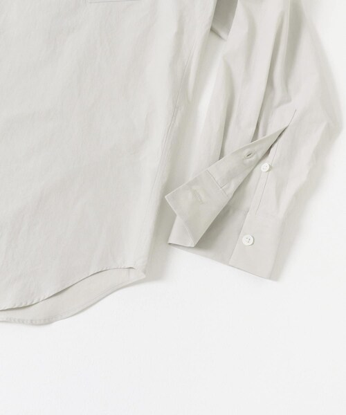 URBAN RESEARCH（アーバンリサーチ）の「ATON　SUVIN BROAD STANDARD SHIRTS（シャツ/ブラウス・メンズ・GRAY・4/6）」の8枚目の写真