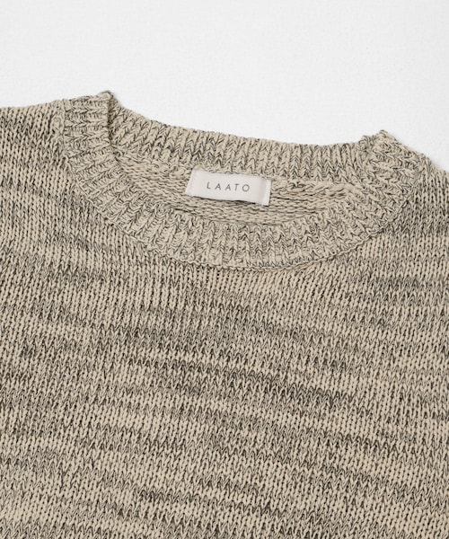 LAATO（ラート）の「lantern sleeve knit（ニット/セーター・レディース・クリーム/シャドウ/バニラ・Free）」の4枚目の写真