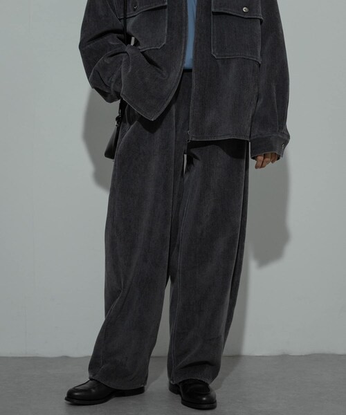 SENSE OF PLACE by URBAN RESEARCH(センスオブプレイスバイアーバンリサーチ)の「『セットアップ対応』ヴィンテージツイルカーブパンツ(その他パンツ・メンズ・BROWN/BLACK/KHAKI・M/L)」の13枚目の写真