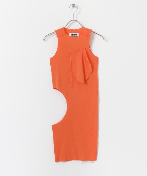 URBAN RESEARCH（アーバンリサーチ）の「kotohayokozawa　Co. yoryu long tank top（その他トップス・レディース・BLUE/ORANGE/LT.BLUE・FREE）」の14枚目の写真