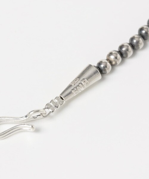 URBAN RESEARCH（アーバンリサーチ）の「ERICKA NICOLAS BEGAY　Plain Design Nacklace 4mm（ネックレス・レディース・Oxidized・-）」の8枚目の写真