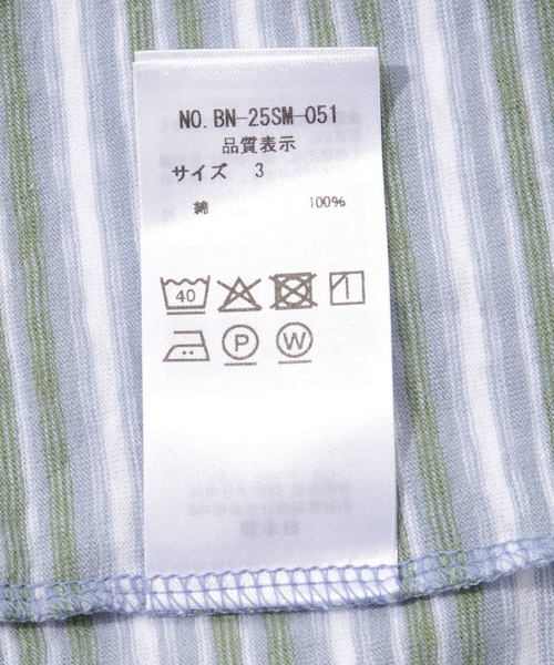 BATONER/バトナー】HAND DRAWING BORDER LONG T-SHIRT