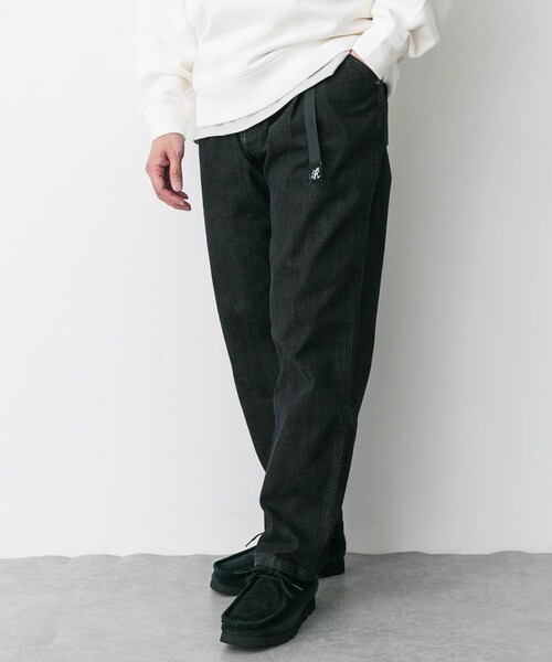 URBAN RESEARCH DOORS(アーバンリサーチドアーズ)の「『別注』Gramicci Mountain Tuck Pants(デニムパンツ・メンズ・BLACK/MediumUsed/Dark Used/O.W.・S/M/L/XL)」の7枚目の写真
