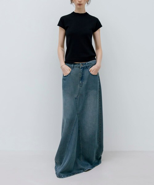 URBAN RESEARCH（アーバンリサーチ）の「STUDIO DOE　French Sleeve Knit Top（ニット/セーター・レディース・GREY/BLACK/WHITE・S）」の16枚目の写真