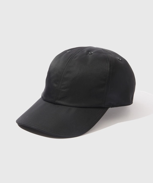 ADAM ET ROPE'（アダムエロペ）の「【SOLARIS&CO./ソラリスアンドコー】NYLON TWILL CURVED VISOR CAP（キャップ・メンズ・ブラック・F）」の2枚目の写真