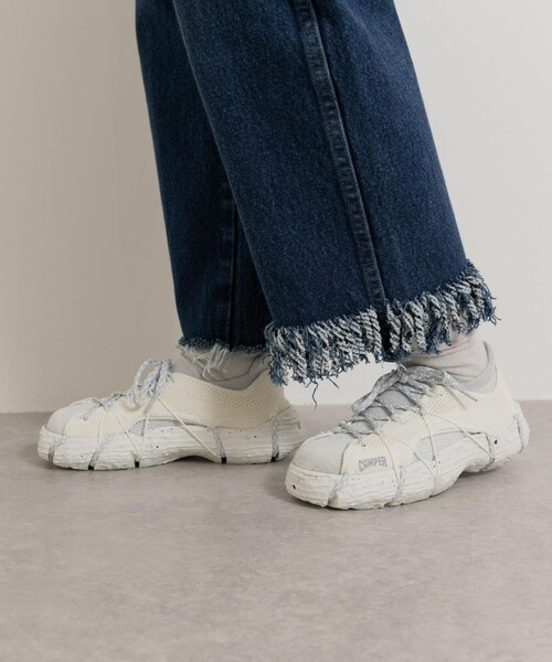 THE GOODLAND MARKET（ザグッドランドマーケット）の「CAMPER　ROKU-WOMEN（スニーカー・レディース・WHITE/BLACK/GRAY/BROWN/LIME/Lime/RED・36/37/38/39/40）」の9枚目の写真