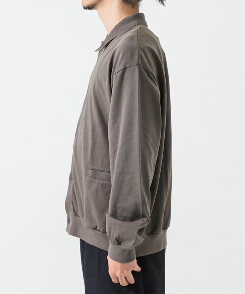 URBAN RESEARCH（アーバンリサーチ）の「blurhmsROOTSTOCK　CLASSIC COLLARED CARDIGAN（カーディガン/ボレロ・メンズ・BLACK/DarkGrey・3/4）」の10枚目の写真