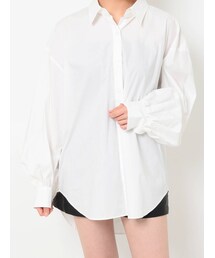 EVRIS | ボリュームスリーブベーシックシャツ(シャツ/ブラウス)