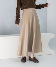 URBAN RESEARCH ROSSO WOMEN | バックジップフレアスカート(スカート)