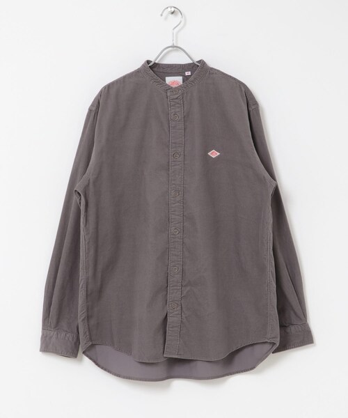URBAN RESEARCH DOORS（アーバンリサーチドアーズ）の「DANTON　BAND COLLAR SHIRTS LONG-SLEEVE（シャツ/ブラウス・メンズ・LT.GREY/CHARCOAL/SAND BEIGE・38/40/42）」の8枚目の写真