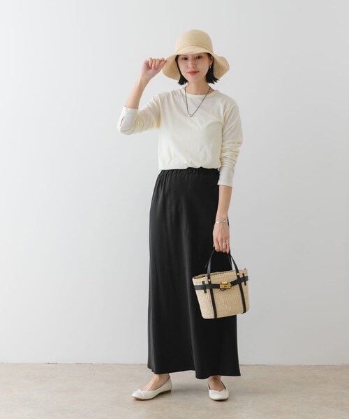 RODE SKO（ロデスコ）の「ペーパーコマ編みハット（ハット・レディース・NATURAL/L.PINK/BROWN・one）」の13枚目の写真