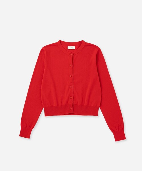 Saturdays NYC（サタデーズ ニューヨークシティ ）の「Petite Cardigan | WOMEN（カーディガン/ボレロ・レディース・ブラック/ライトグレー/レッド・L/M/S）」の8枚目の写真
