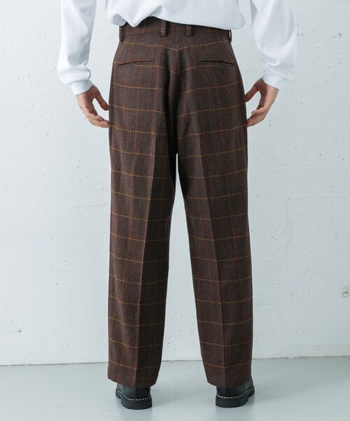 URBAN RESEARCH（アーバンリサーチ）の「new basic　DRY WOOL SLACKS PANTS（その他パンツ・メンズ・NAVY/CHECK・M/L/XL）」の20枚目の写真