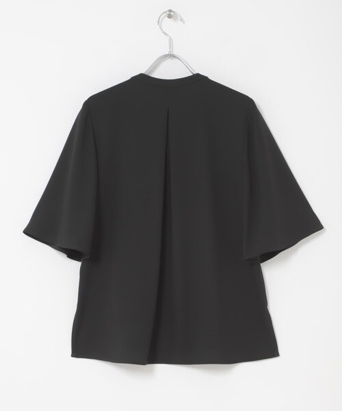 URBAN RESEARCH ROSSO（アーバンリサーチロッソ）の「2WAYウォッシャブルフレアスリーブ ブラウス（シャツ/ブラウス・レディース・OFF WHITE/DARK BLUE/BLACK・Free）」の9枚目の写真