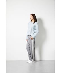 slattgir | 高身長 サイドラインストレートジャージパンツ(UVカット・吸汗速乾・抗菌防臭・毛玉対策)(トールサイズ)(その他パンツ)